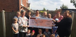 Whittington Hub Youth Club lands £3,600 donation from Wynsors